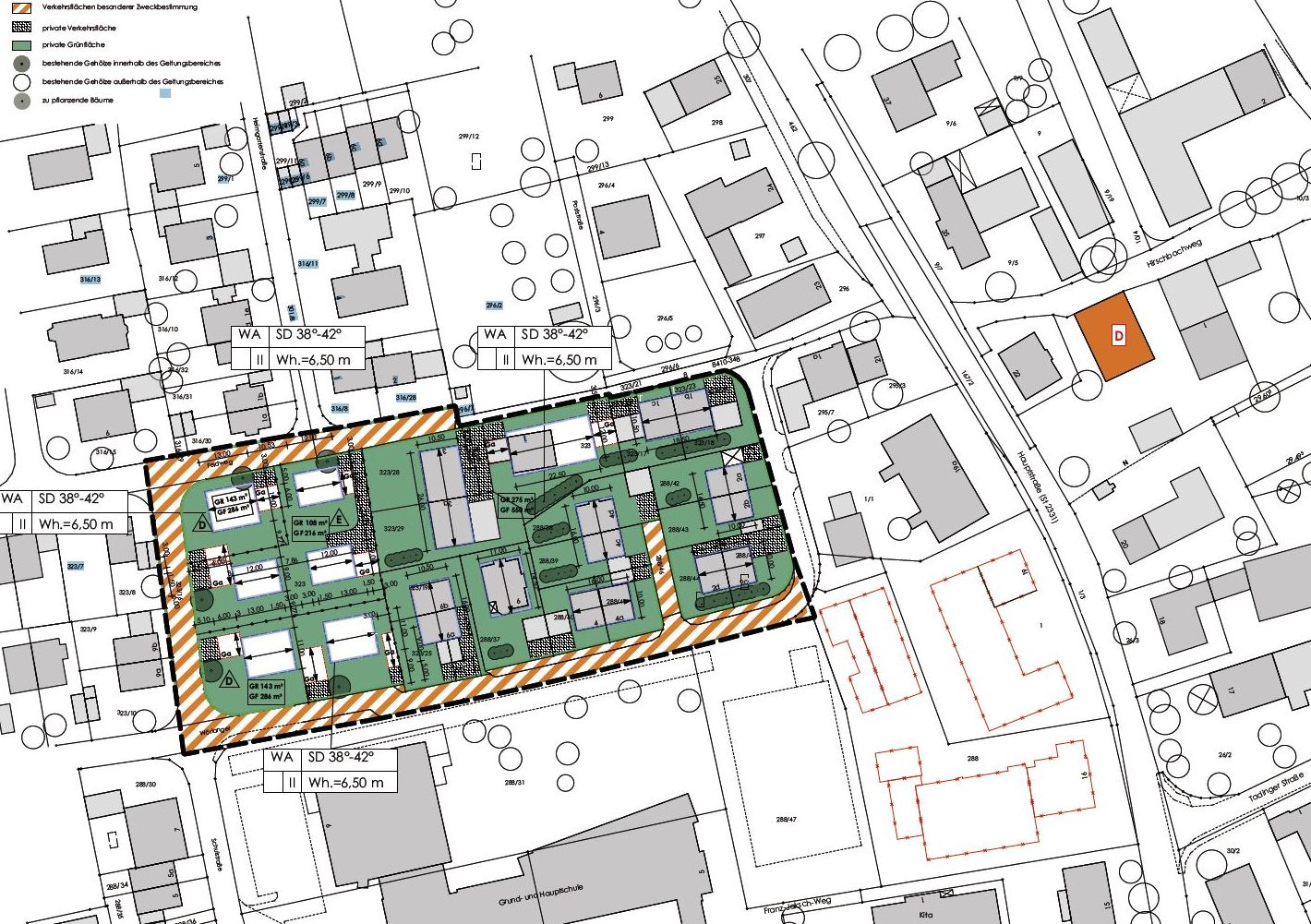 Bebauungsplan Schulstraße Forstern